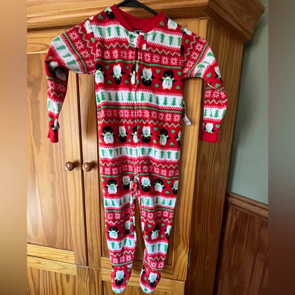 NWT Joe Boxer Foot PJ’s